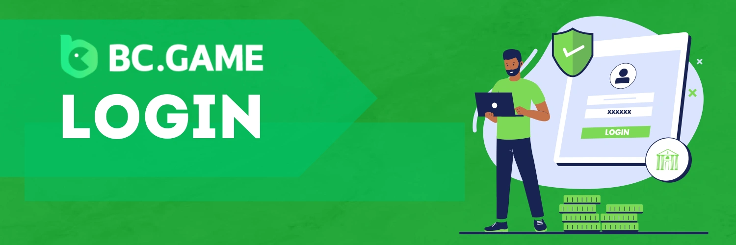 Bc Game Login Schermafbeelding